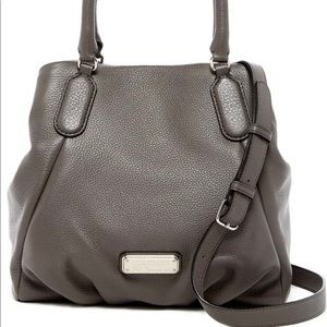 Marc by Marc Jacobs New Q Fran Leather Satchel Bag
